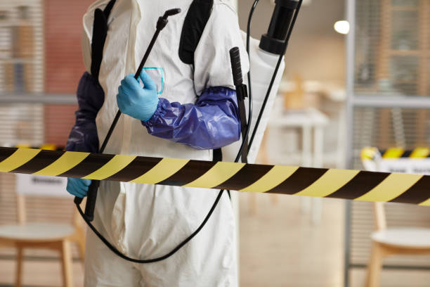 Professional Biohazard Cleanup technician working in San Joaquin, CA
